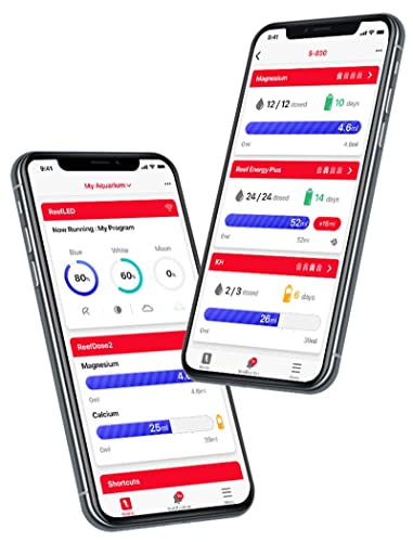 Red Sea ReefDose 2 Head WIRELESS Dosing Pump and Deluxe 4-Color Tube Kit (Blue/Green) Plus American Top Aquatic Syringe