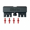 Red Sea ReefDose Deluxe 4-color tube kit-Red/Yellow