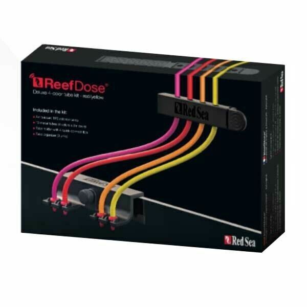 Red Sea - ReefDose Deluxe 4 - Color Tube Kit - Red / Yellow