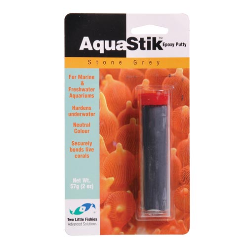 Two Little Fishies - AquaStik Epoxy Putty Stone Grey