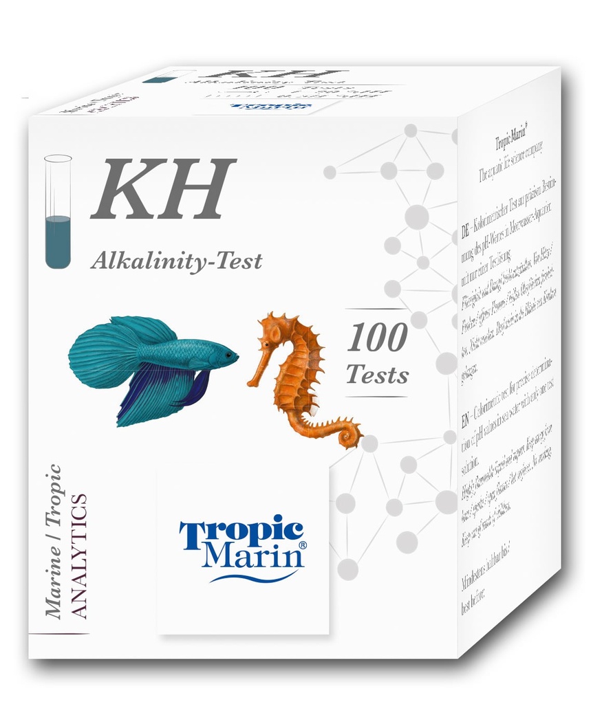 Tropic Marin® - KH - Alkalinity-Test - 100 Tests 