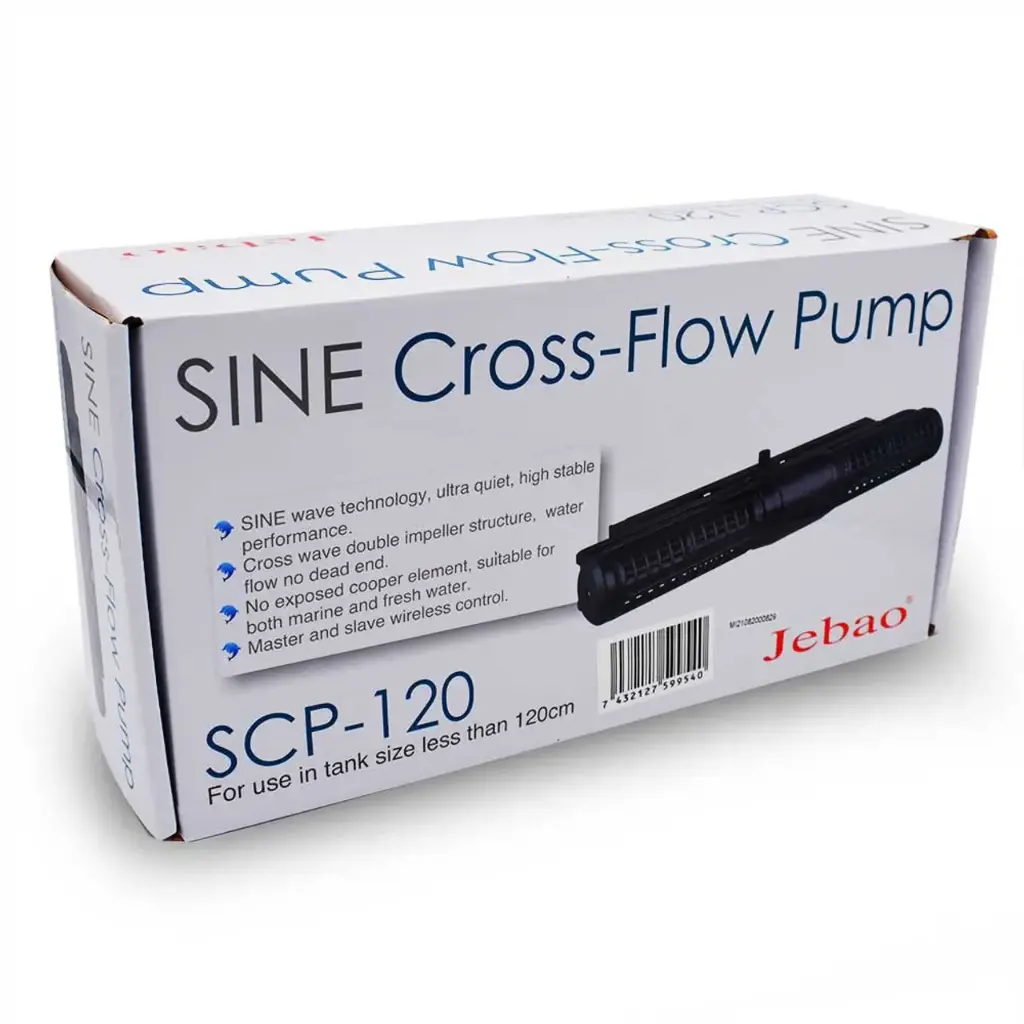 Jebao / Jecod - SCP 120M - Wave Maker - Sine Cross Flow Pump - WiFi
