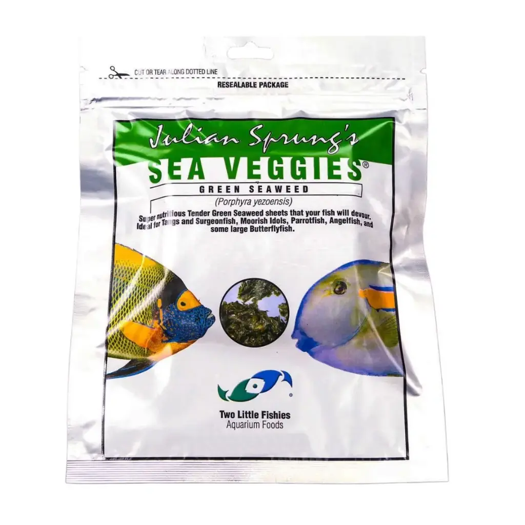 Two Little Fishies - Sea Veggies Green Seaweed 30g
